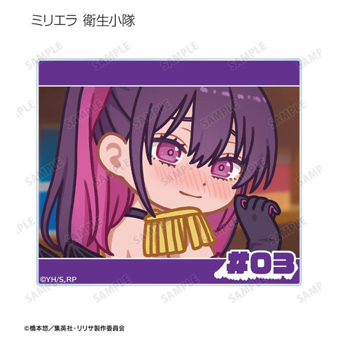 "The Temptation of 2.5D" Trading Yuru Koma Acrylic Cards (Sold by the box)