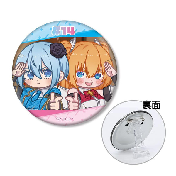 "The Temptation of 2.5D" Liliel Cinderella☆Star Collaboration Costume & Kuria Yuru Koma 3-Way Pin Badge
