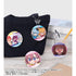 "The Temptation of 2.5D" Liliel Cinderella☆Star Collaboration Costume & Kuria Yuru Koma 3-Way Pin Badge
