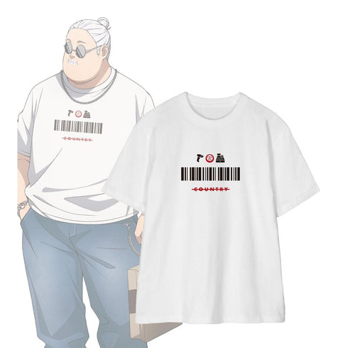 『SAKAMOTO DAYS』描き下ろし 坂本 太郎 ショッピングver. 着用Teeユニセックス