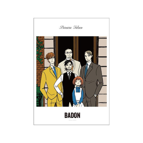 『BADON』カラーイラスト A3マット加工ポスター ver.B