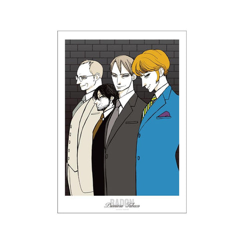 『BADON』カラーイラスト A3マット加工ポスター ver.C