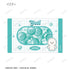 "You and Me: Complete Opposites" Trading Petit-Série Card Stickers (Unit: Box)