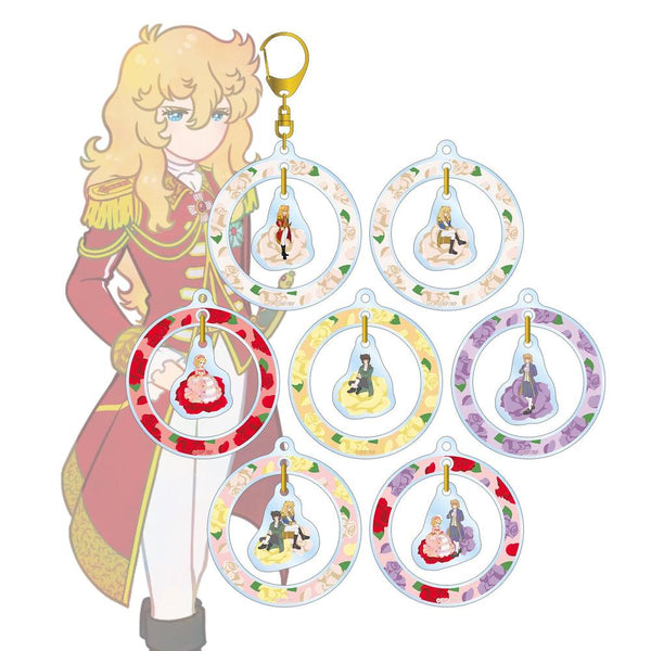 『ベルサイユのばら』トレーディング Botania ゆらゆらアクリルキーホルダー(単位/BOX)