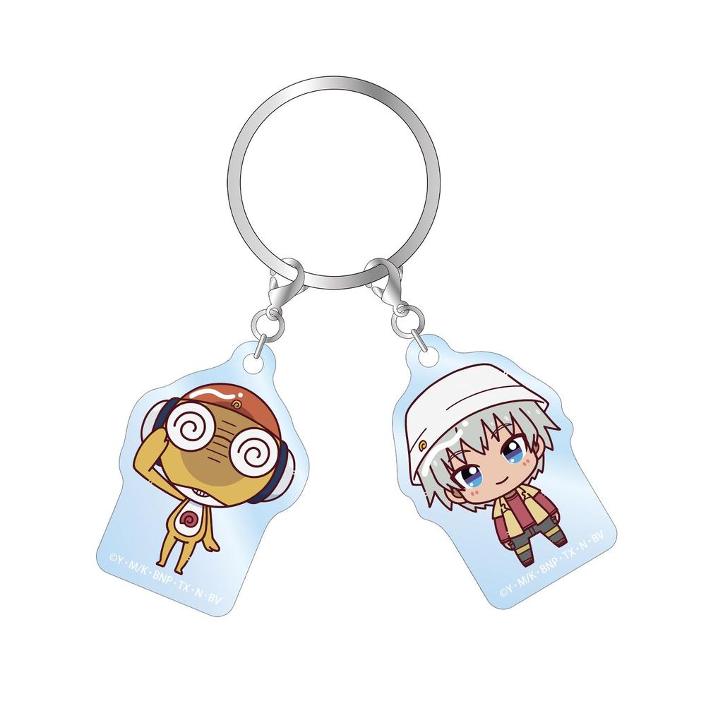 ケロロ軍曹』クルル&サブロー ちょこんと! 2連アクリルキーホルダー