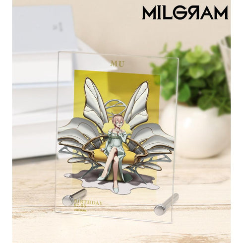 『MILGRAM -ミルグラム-』描き下ろし ムウ バースデーver. 第3弾 A6アクリルパネル