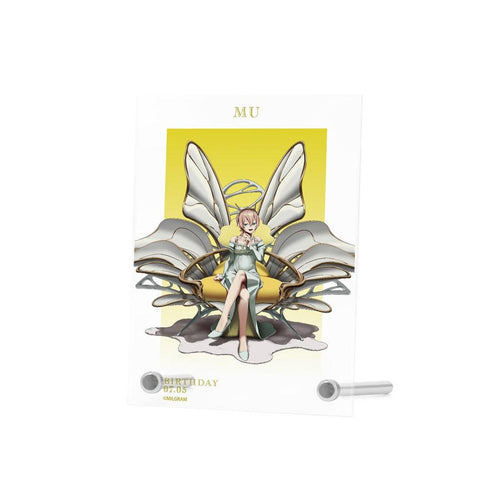 『MILGRAM -ミルグラム-』描き下ろし ムウ バースデーver. 第3弾 A6アクリルパネル