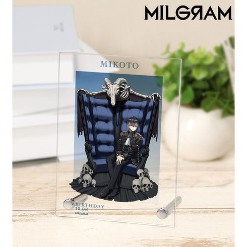 『MILGRAM -ミルグラム-』描き下ろし ミコト バースデーver. 第3弾 A6アクリルパネル