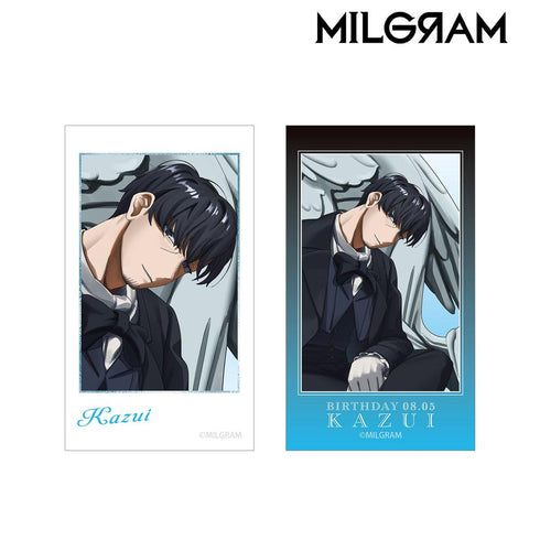 《MILGRAM -米爾格拉姆-》全新繪製 卡茲伊 生日版 第3彈 Ani-Frame 2張套組