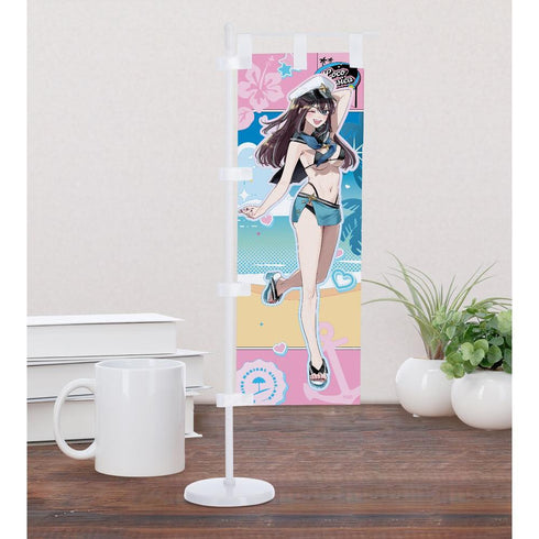 "Longing to Be a Magical Girl"—Illustrated by Minori Chigusa: Locomuzika Swimsuit Ver. Mini Banner