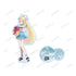 《憧憬魔法少女》千种实里 绘制 涅罗·爱丽丝 泳装版 BIG亚克力立牌