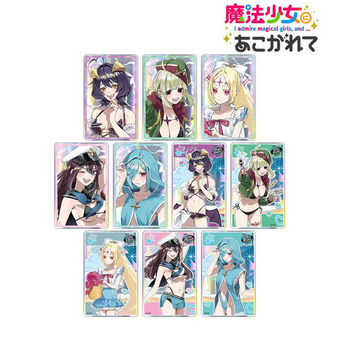 《憧憬魔法少女》千種美乃里插畫 泳裝版 奧羅拉亞克力卡(單位/盒)