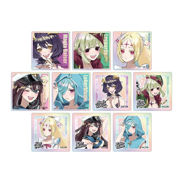 "Longing to Be a Magical Girl" by Minori Chigusa (Illustration) Swimsuit Ver. Trading Aurora Acrylic Tiles (Sold by the box)