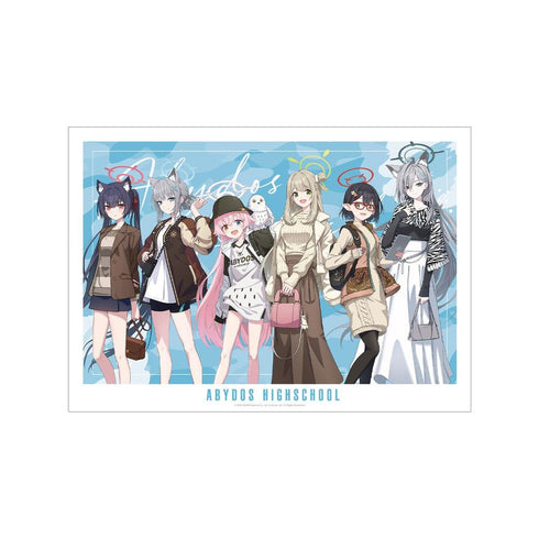 『ブルーアーカイブ』アビドス A3マット加工ポスター