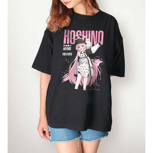 『ブルーアーカイブ』ホシノ BIGシルエットTシャツユニセックス