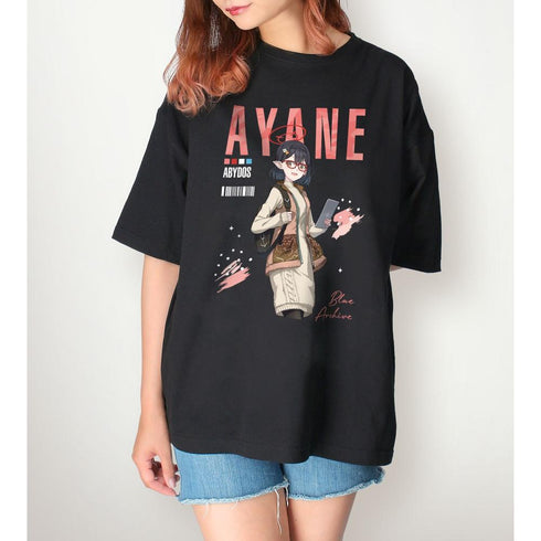 『ブルーアーカイブ』アヤネ BIGシルエットTシャツユニセックス