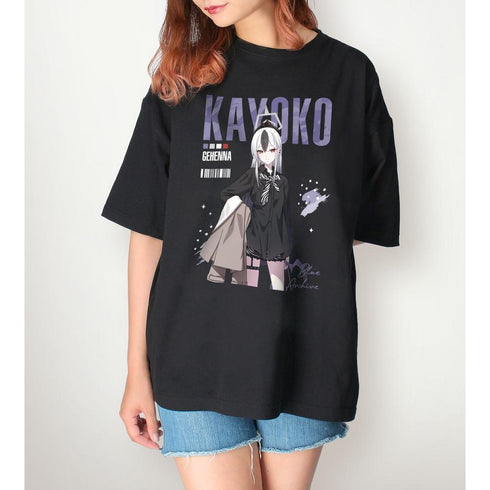 『ブルーアーカイブ』カヨコ BIGシルエットTシャツユニセックス
