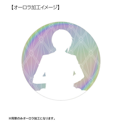 『フルーツバスケット』描き下ろし 草摩由希 スノーメイド&執事ver. 75mmオーロラ缶バッジ