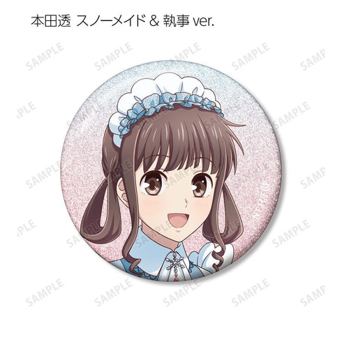 『フルーツバスケット』描き下ろし 雪遊びver.&スノーメイド&執事ver. トレーディンググリッター缶バッジ(単位/BOX)