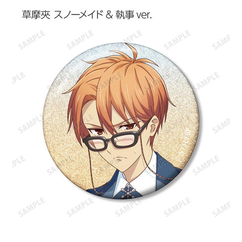 『フルーツバスケット』描き下ろし 雪遊びver.&スノーメイド&執事ver. トレーディンググリッター缶バッジ(単位/BOX)