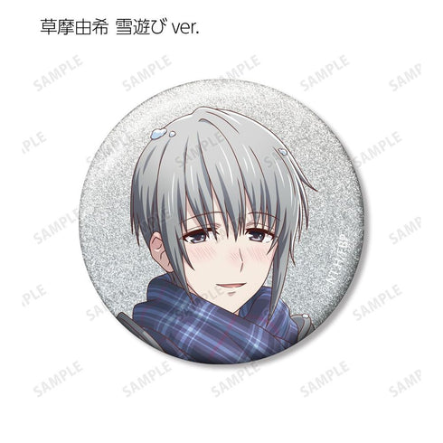 『フルーツバスケット』描き下ろし 雪遊びver.&スノーメイド&執事ver. トレーディンググリッター缶バッジ(単位/BOX)