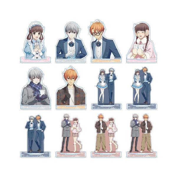『フルーツバスケット』描き下ろし 雪遊びver.&スノーメイド&執事ver. トレーディングアクリルスタンド(単位/BOX)