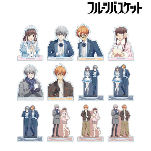 『フルーツバスケット』描き下ろし 雪遊びver.&スノーメイド&執事ver. トレーディングアクリルスタンド(単位/BOX)