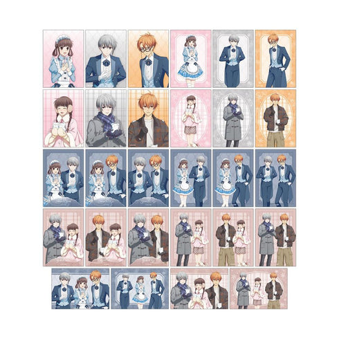 『フルーツバスケット』描き下ろし 雪遊びver.&スノーメイド&執事ver. トレーディングブロマイド(単位/BOX)