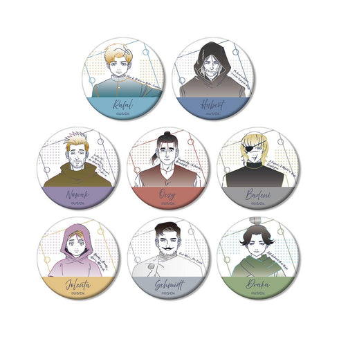 『チ。 ―地球の運動について―』トレーディング lette-graph 缶バッジ(単位/BOX)