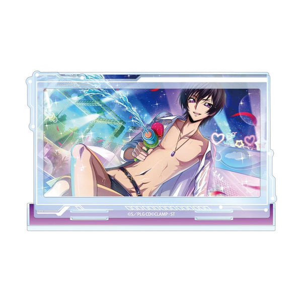 『コードギアス 反逆のルルーシュ ロストストーリーズ』【夏のナイトバカンス】ルルーシュ パーツ付きBIGアクリルスタンド