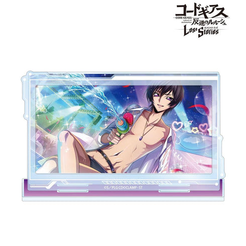 《Code Geass 反叛的鲁路修:失落的故事》【夏日夜间假期】鲁路修 附配件BIG亚克力立牌