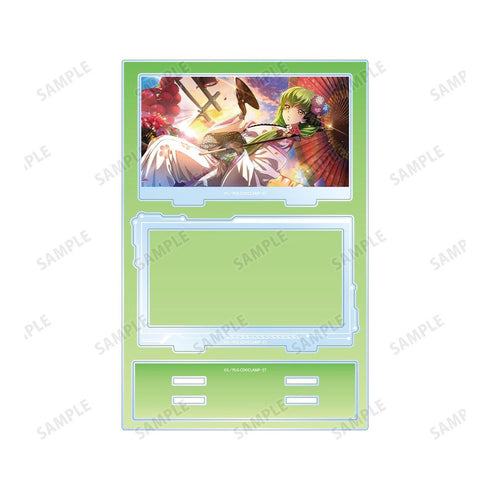 《Code Geass 反叛的魯路修:失落的故事》【為嶄新的一天舉杯】附C.C.配件的BIG壓克力立牌