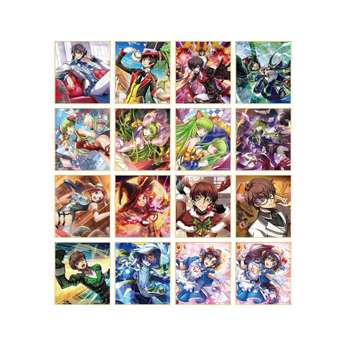 《Code Geass 反叛的魯路修:失落的故事》收藏用迷你色紙(單位/盒)