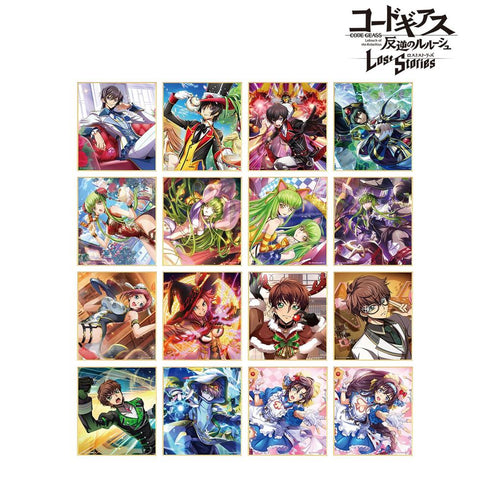 《Code Geass 反叛的魯路修:失落的故事》收藏用迷你色紙(單位/盒)