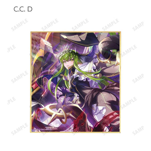 《Code Geass 反叛的魯路修:失落的故事》收藏用迷你色紙(單位/盒)