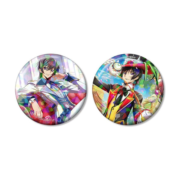 『コードギアス 反逆のルルーシュ ロストストーリーズ』ルルーシュ ホログラム缶バッジ2個セット ver.A