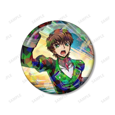 『コードギアス 反逆のルルーシュ ロストストーリーズ』スザク ホログラム缶バッジ2個セット ver.B