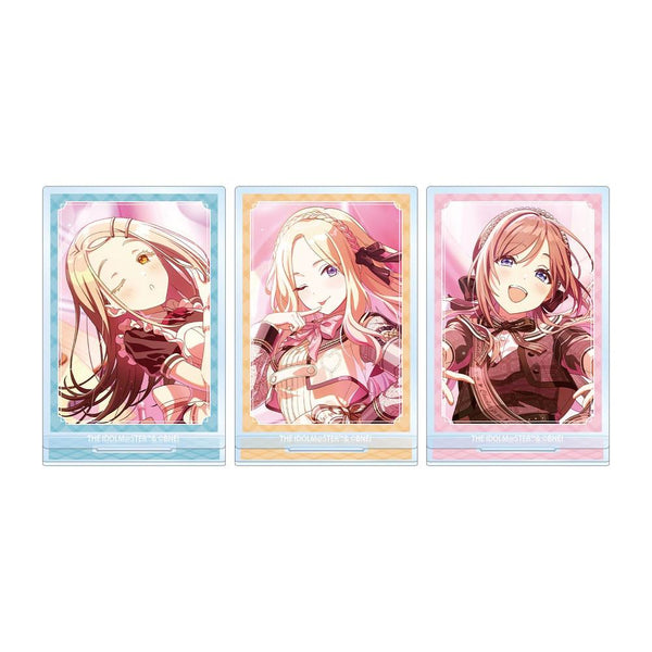 『学園アイドルマスター』ハッピーミルフィーユ アクリルスタンド3個セット