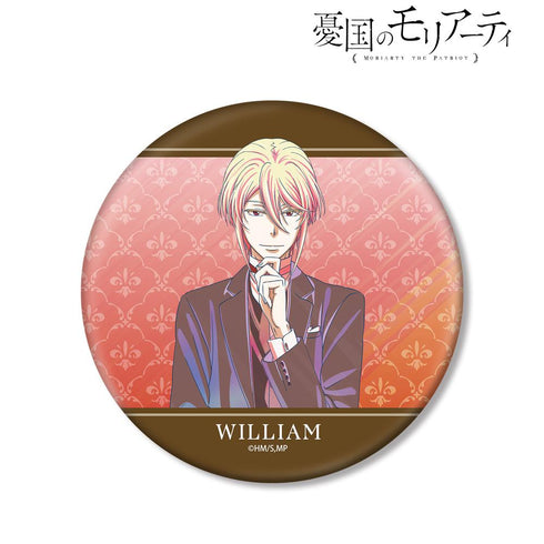 『憂国のモリアーティ』ウィリアム・ジェームズ・モリアーティ Ani-Art clear label BIG缶バッジ