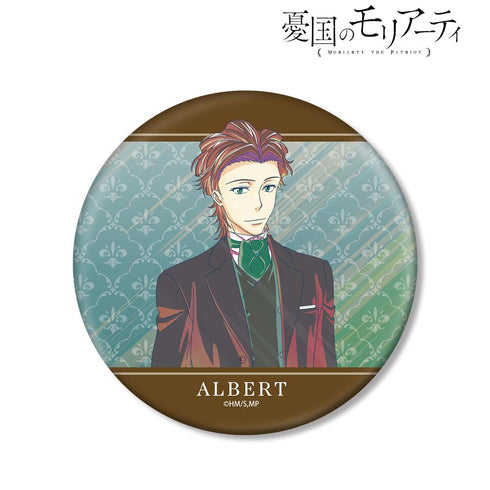 『憂国のモリアーティ』アルバート・ジェームズ・モリアーティ Ani-Art clear label BIG缶バッジ