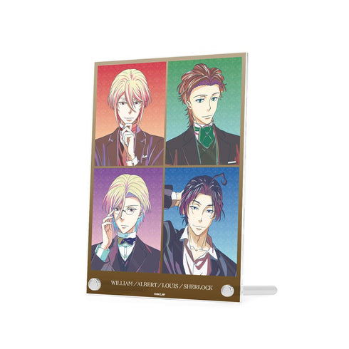 『憂国のモリアーティ』集合 Ani-Art clear label A5アクリルパネル