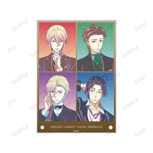『憂国のモリアーティ』集合 Ani-Art clear label A5アクリルパネル
