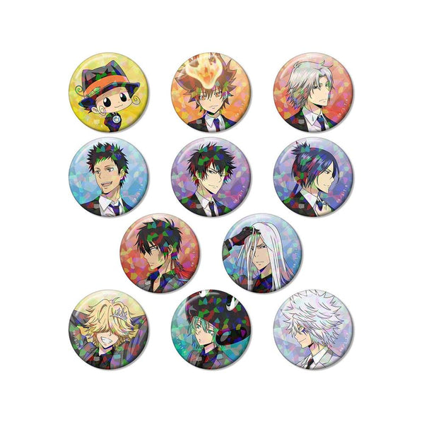 『家庭教師ヒットマンREBORN!』描き下ろし スーツの歩みver. トレーディングホログラム缶バッジ(単位/BOX)