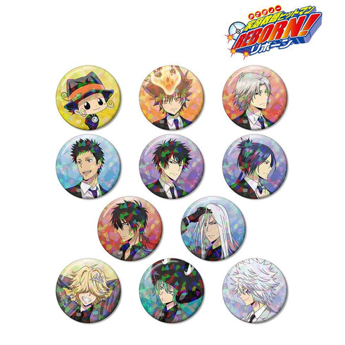 『家庭教師ヒットマンREBORN!』描き下ろし スーツの歩みver. トレーディングホログラム缶バッジ(単位/BOX)