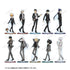 《家庭教师Hitman REBORN!》全新绘制 弗兰 套装“历程”版 BIG亚克力立牌【202607再版】