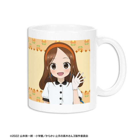 《擅長捉弄人的高木同學》全新繪製 高木同學 昭和時代時尚版 馬克杯
