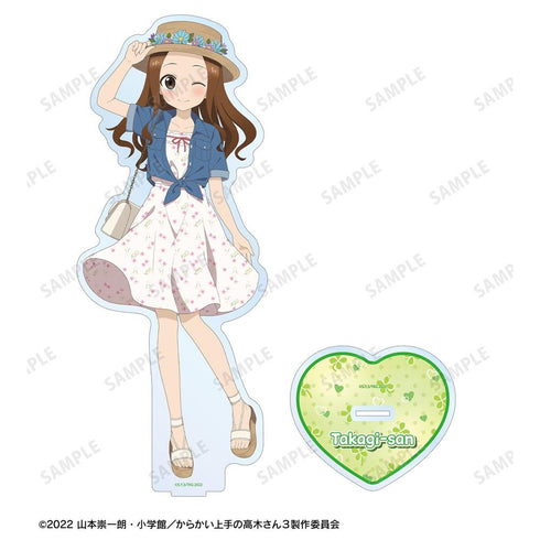 『からかい上手の高木さん』描き下ろし 高木さん 平成 時代ファッションver. 特大アクリルスタンド