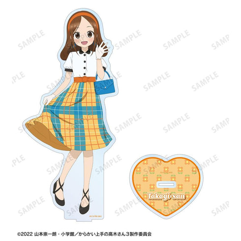 『からかい上手の高木さん』描き下ろし 高木さん 昭和 時代ファッションver. 特大アクリルスタンド