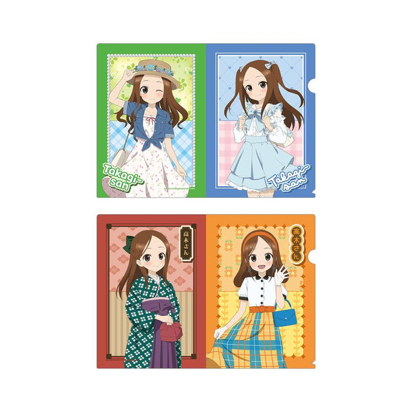 『からかい上手の高木さん』描き下ろし 高木さん 時代ファッションver. クリアファイル2枚セット