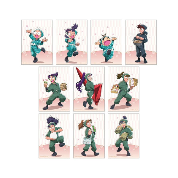《忍者乱太郎》全新绘制 欢乐赏花篇 ver. 收藏卡 ver.B(单位/盒)